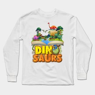 The Book of Dinosaurs Long Sleeve T-Shirt